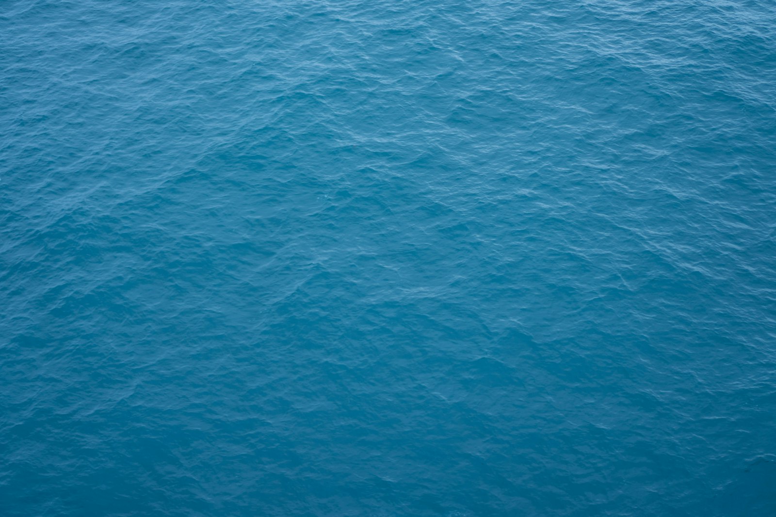 A calm expanse of deep blue-green ocean texture