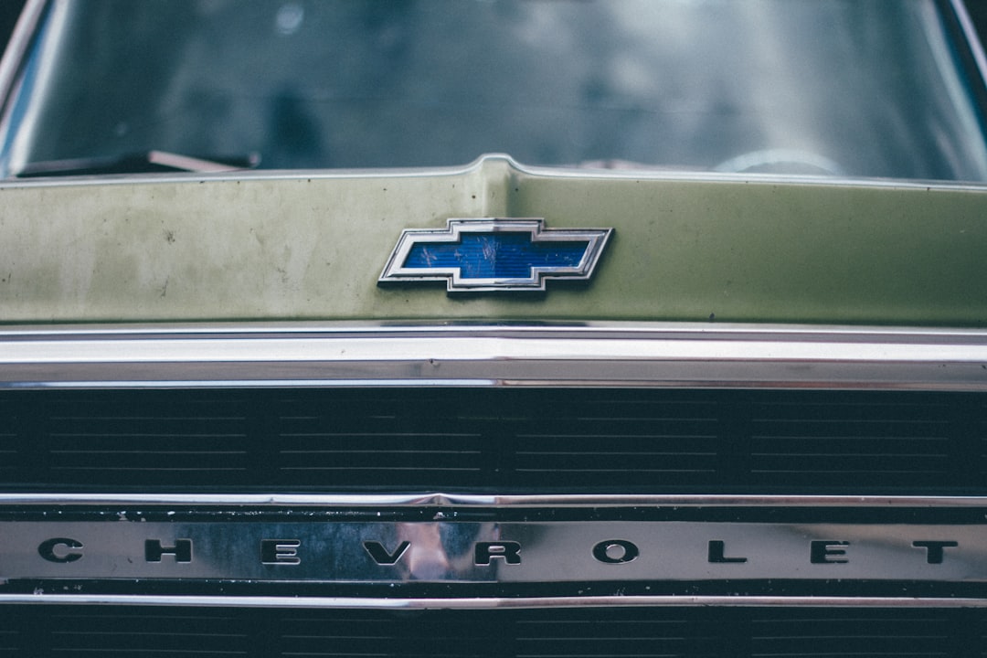 photography of Chevrolet logo emblem