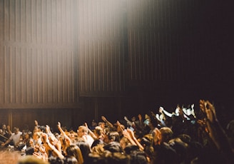 people raising their hands