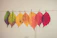 assorted-color lear hanging decor