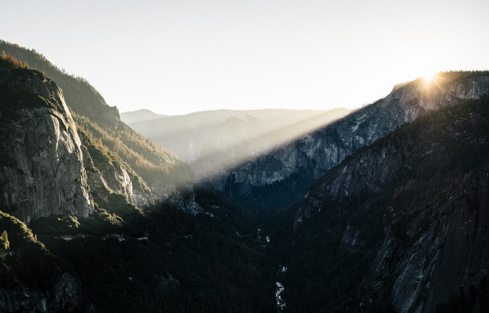 mountains during daytime