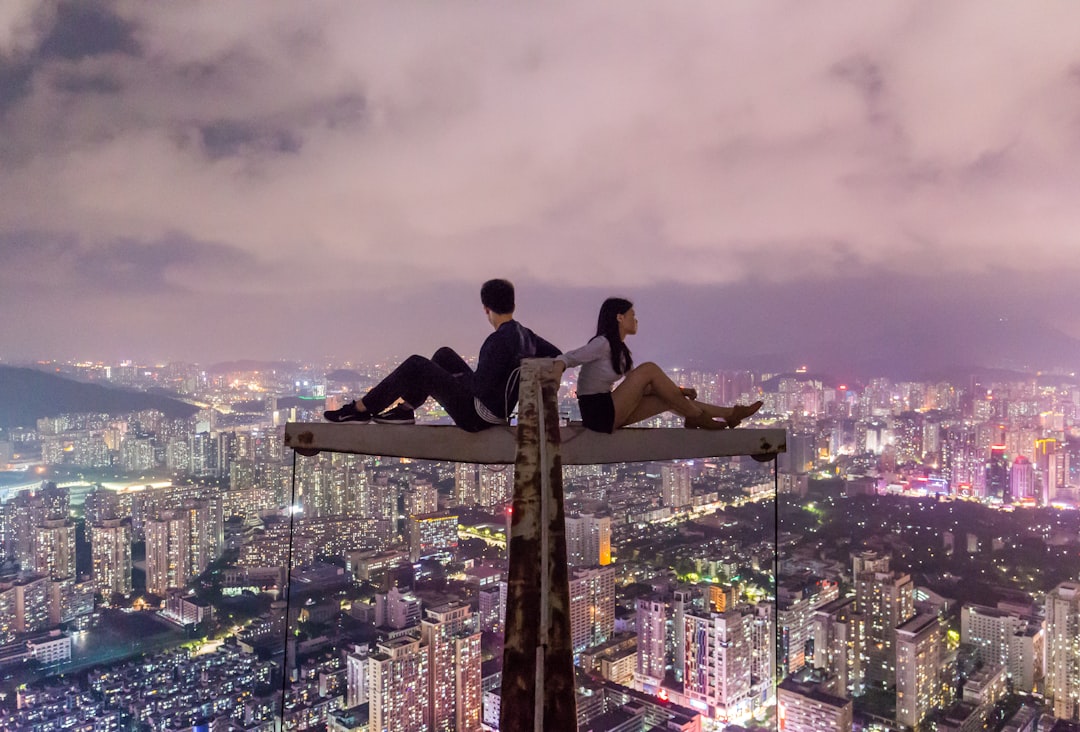 photo of Shenzhen Skyline near Shenzhen Bay Park