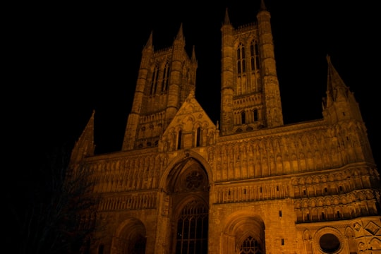 front of cathedral during daytime in Lincoln Cathedral United Kingdom