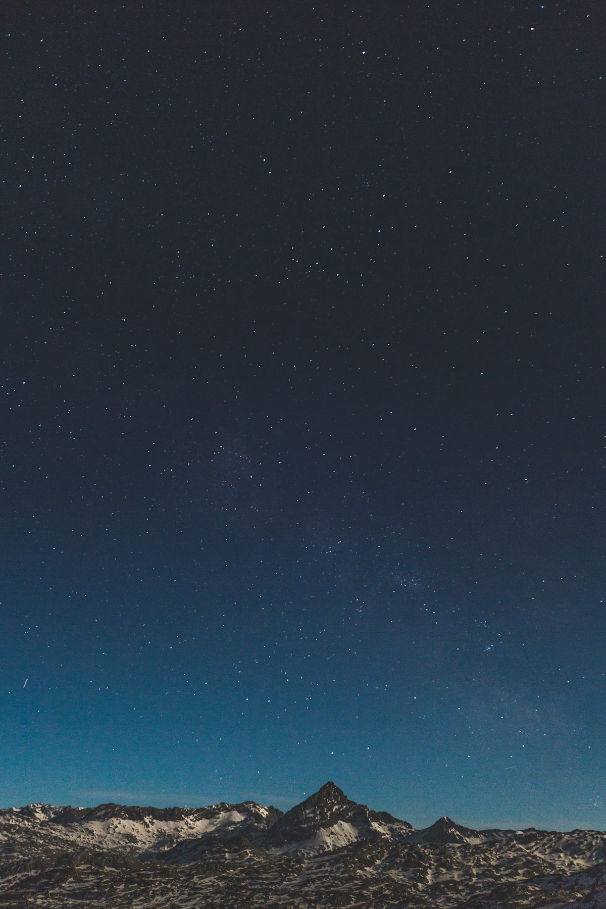 Cielo nocturno en el Teide, Tenerife