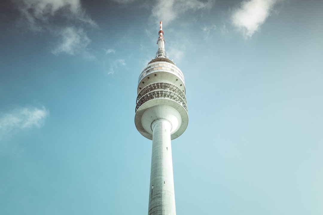 landscape photography fo white concrete tower