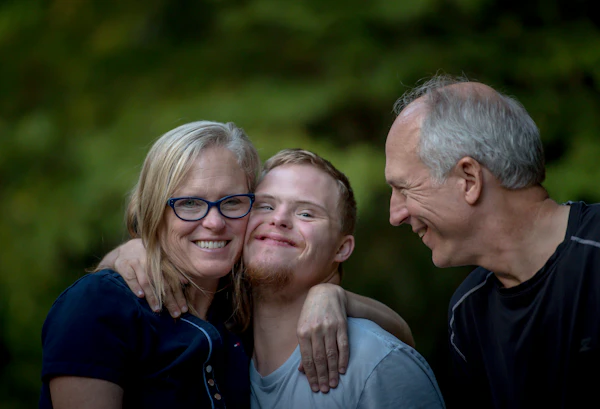 Family enjoying time outdoors