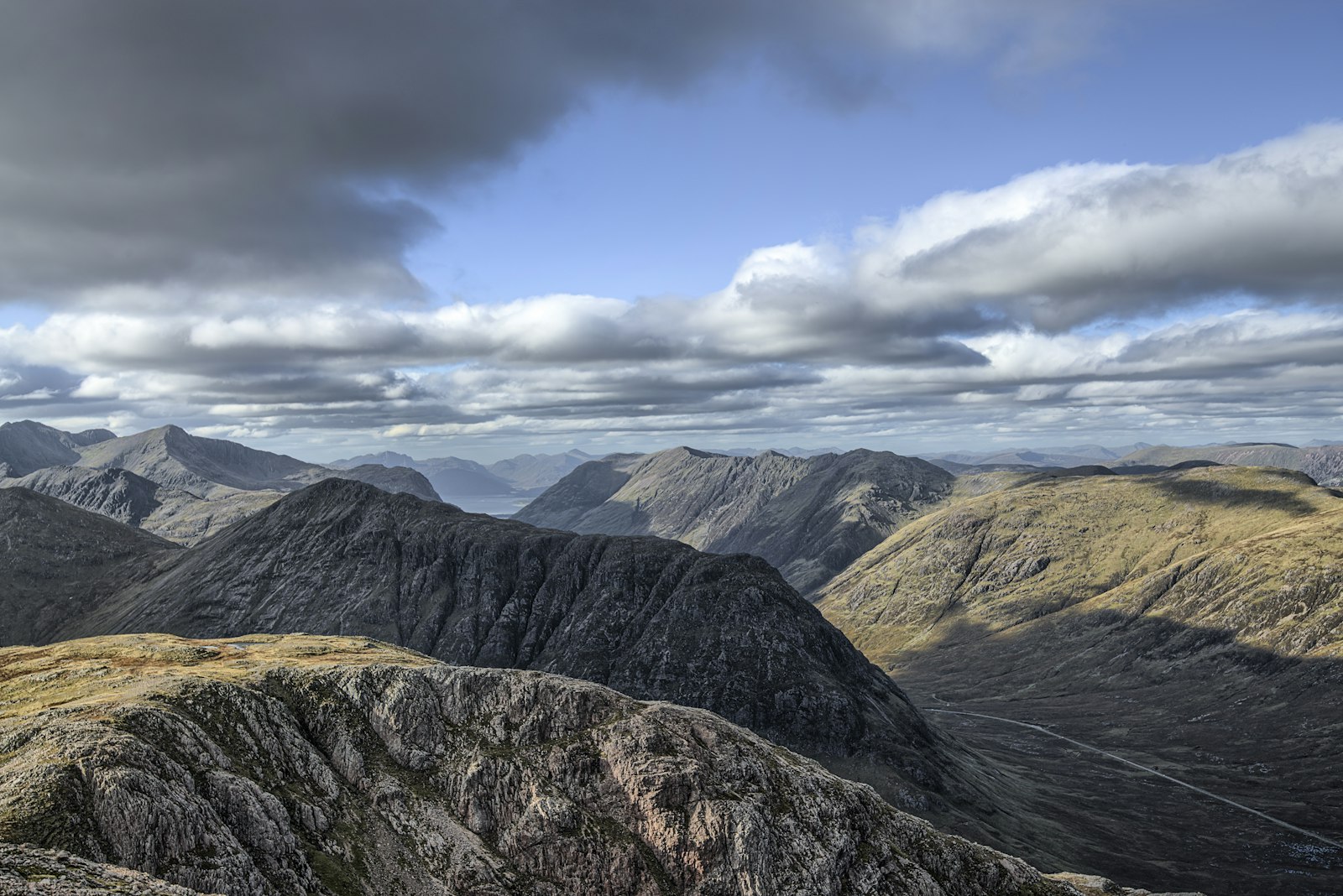 Nikon AF-S Nikkor 16-35mm F4G ED VR sample photo. Aerial view of mountains photography