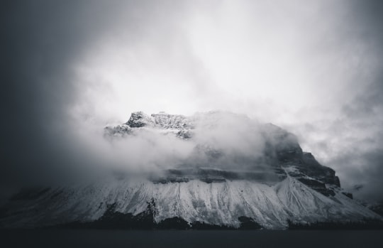 photo of Banff Glacier near Mistaya Canyon
