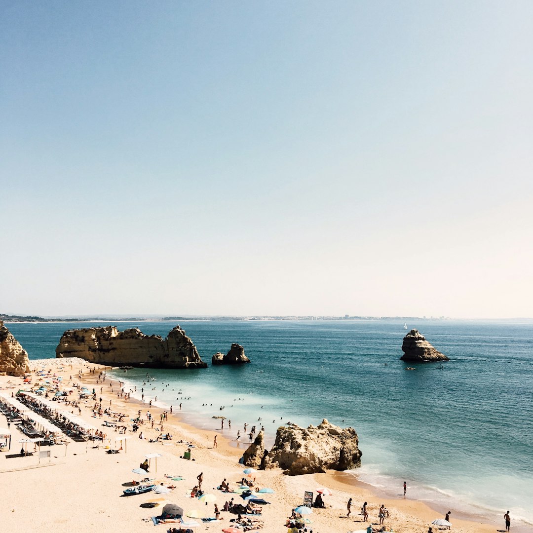 Beach photo spot Praia Dona Ana Portugal