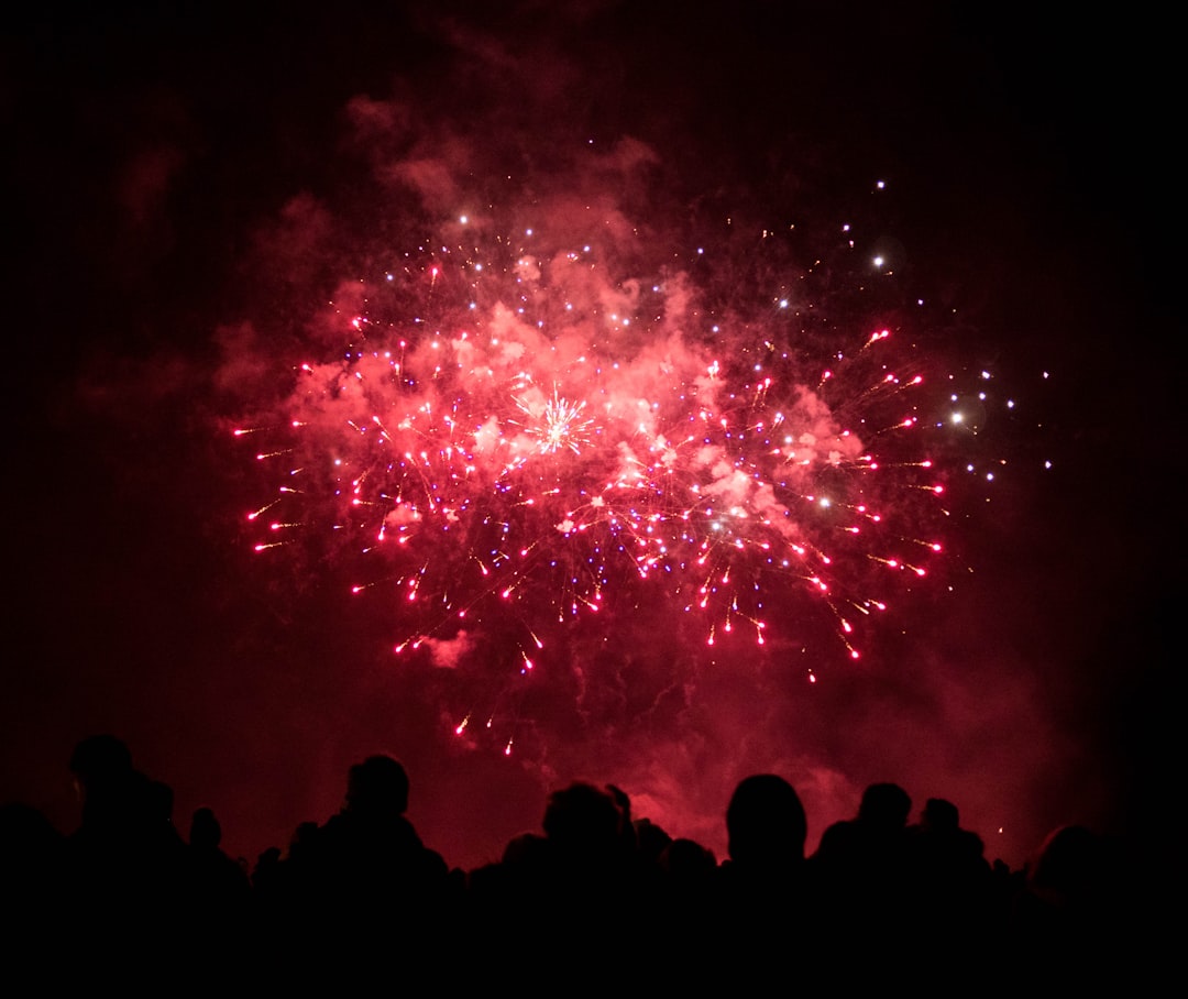 fireworks display