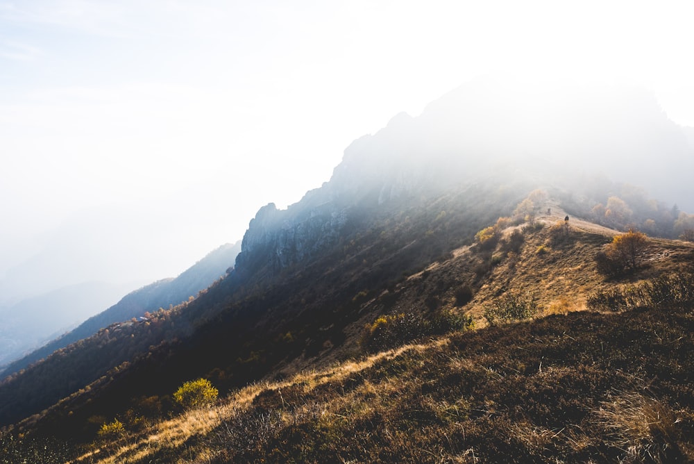 landscape photo of mountain during daytime