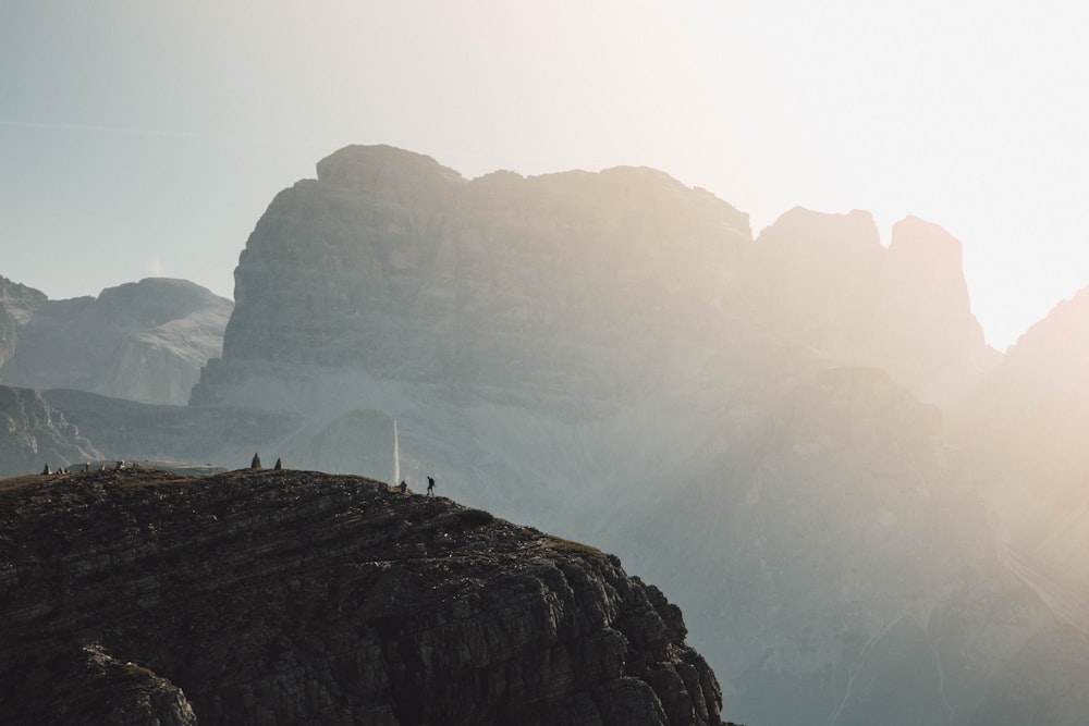 Photographie de paysage de montagne