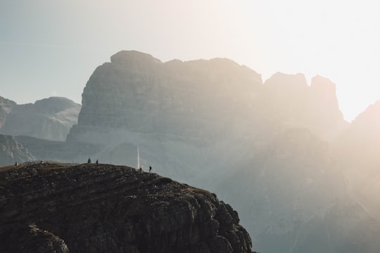 landscape photography of moutains in Dolomites Italy