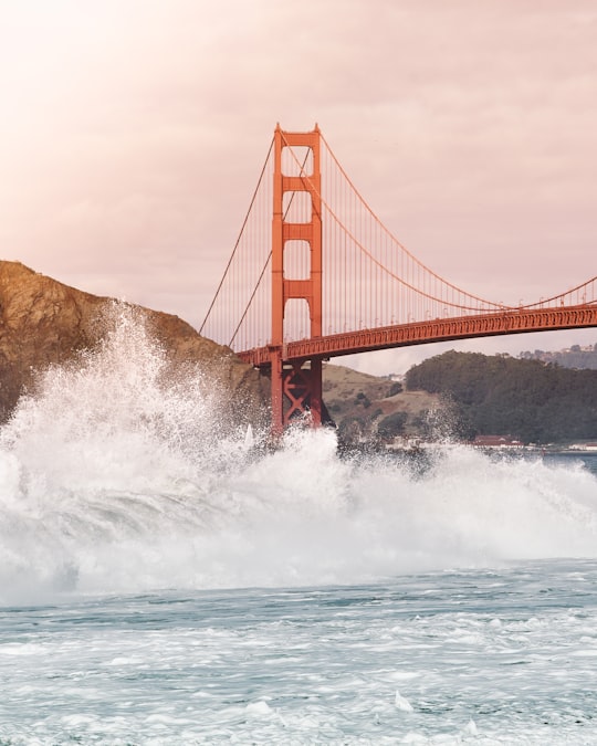 Golden Gate Bridge in Golden Gate Bridge United States