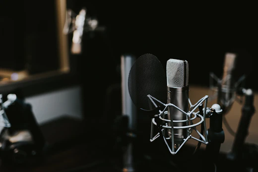 Podcast studio editing