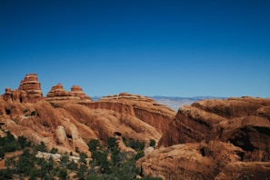 Sunrise over the vibrant red rock formations in Valley of Fire