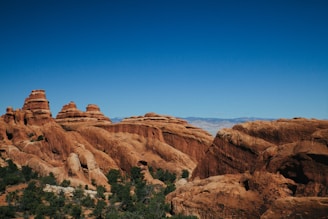 Sunrise over the vibrant red rock formations in Valley of Fire