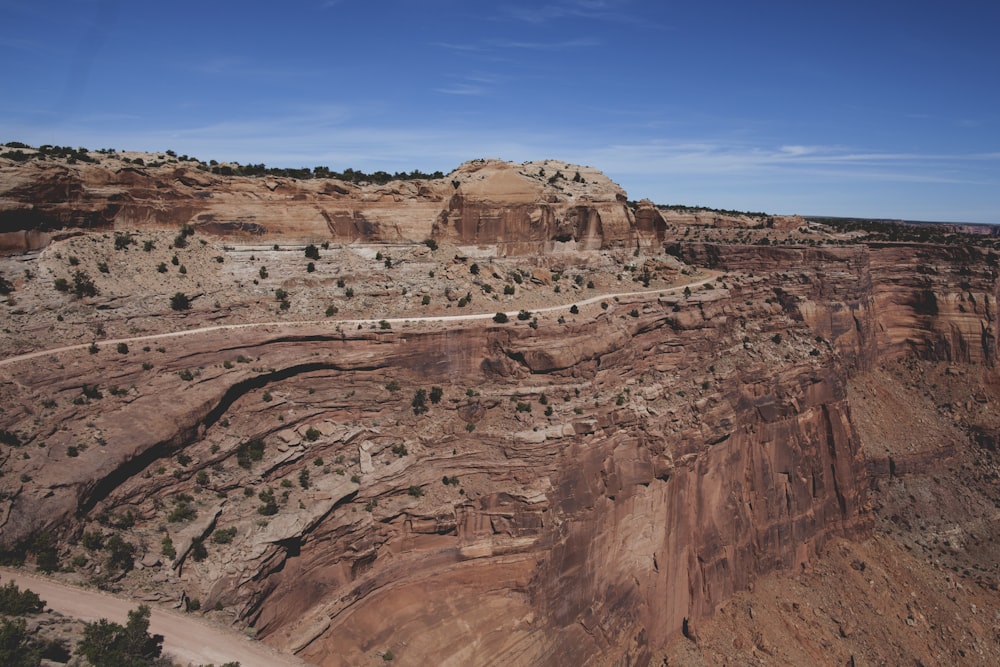 brown canyon during daytime