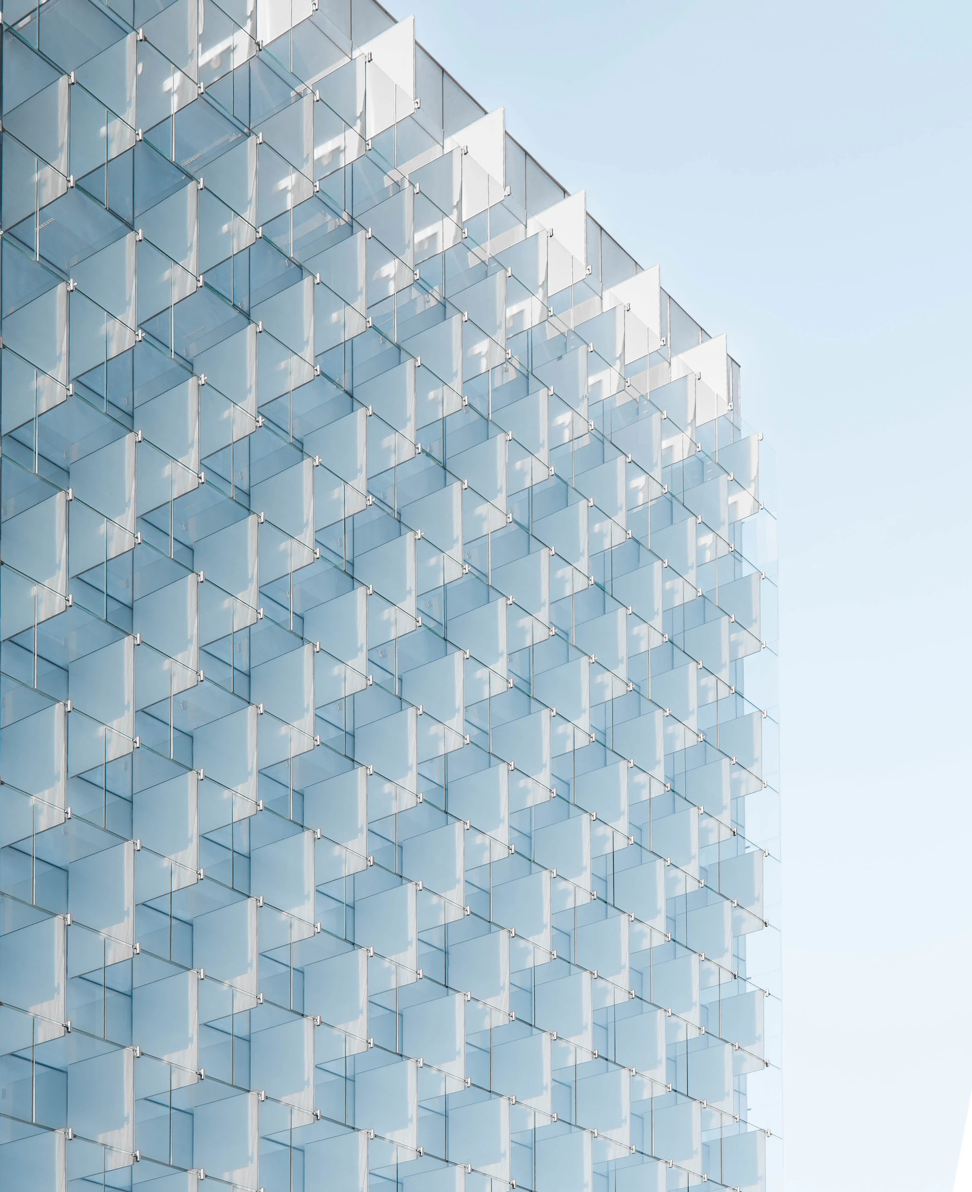 Architectural glass facade