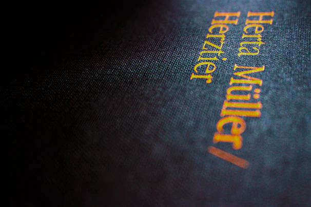 Close-up of a premium book cover featuring German grammar with soft shadows and glassmorphism accents.