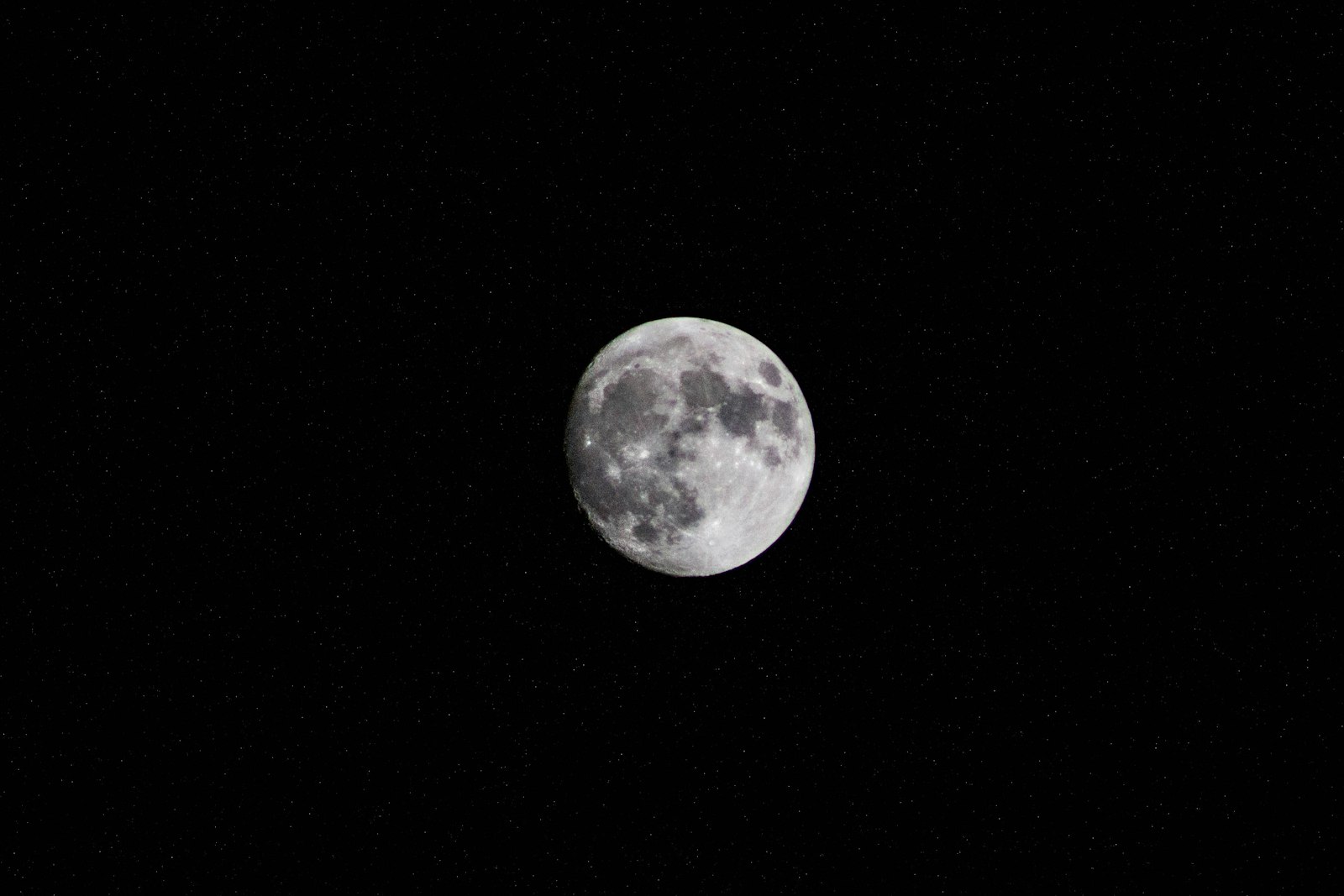 Canon EF 75-300mm f/4-5.6 sample photo. Full moon photography