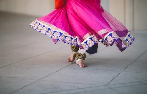 Kathak student
