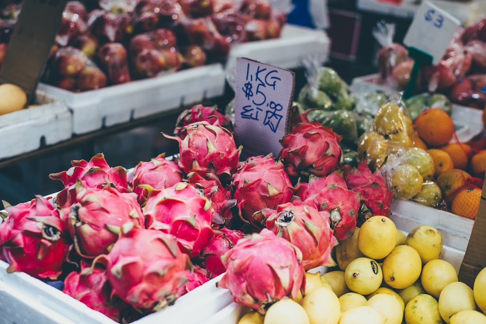 pacote de frutas do dragão para venda