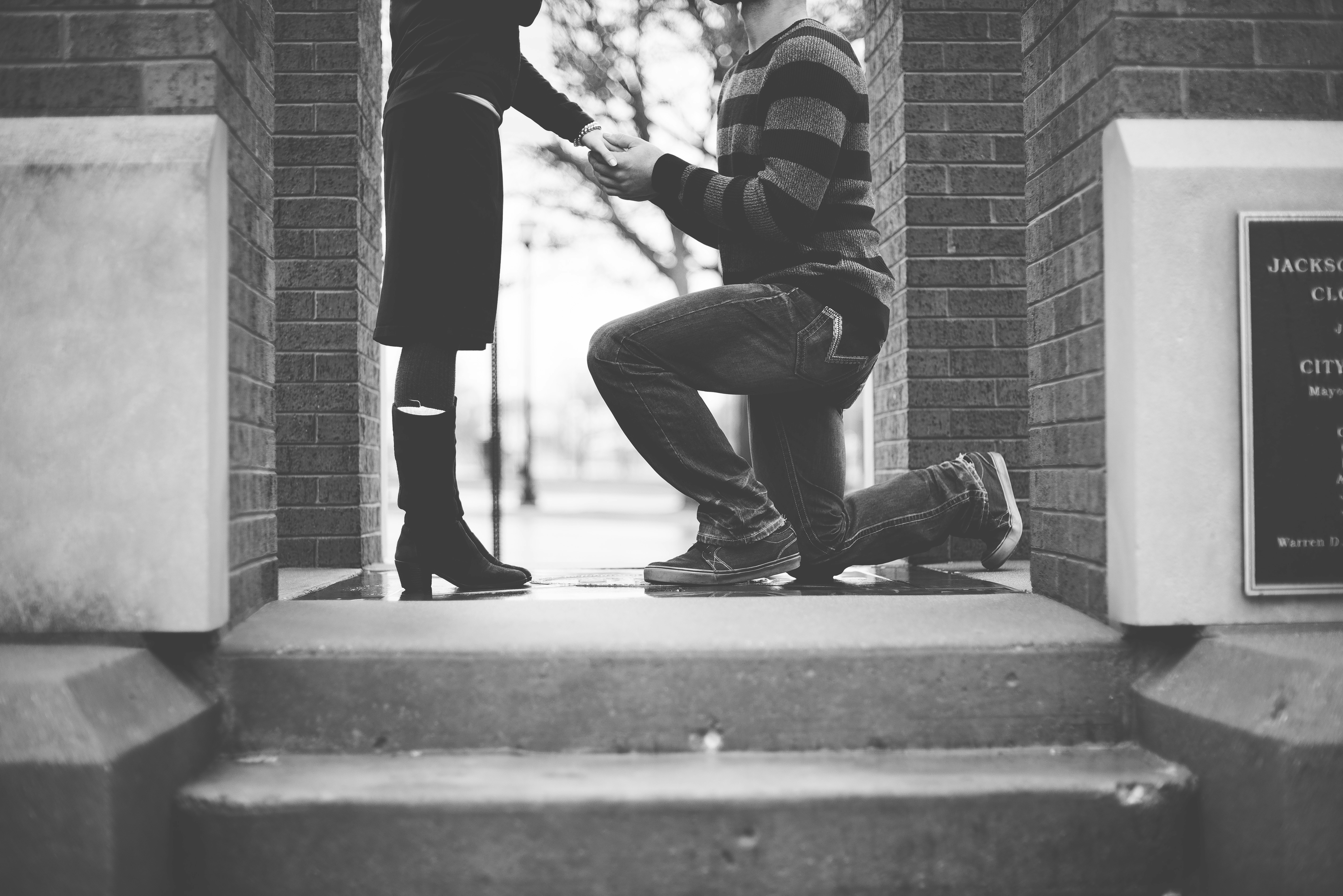 great photo recipe,how to photograph i was privileged to capture the special moment of my brother asking his girlfriend to marry him. it was underneath an old clock tower in the town where we live. my brother is a tough guy, but i’m pretty sure i saw a tear in his eye.; man kneeling in front of woman