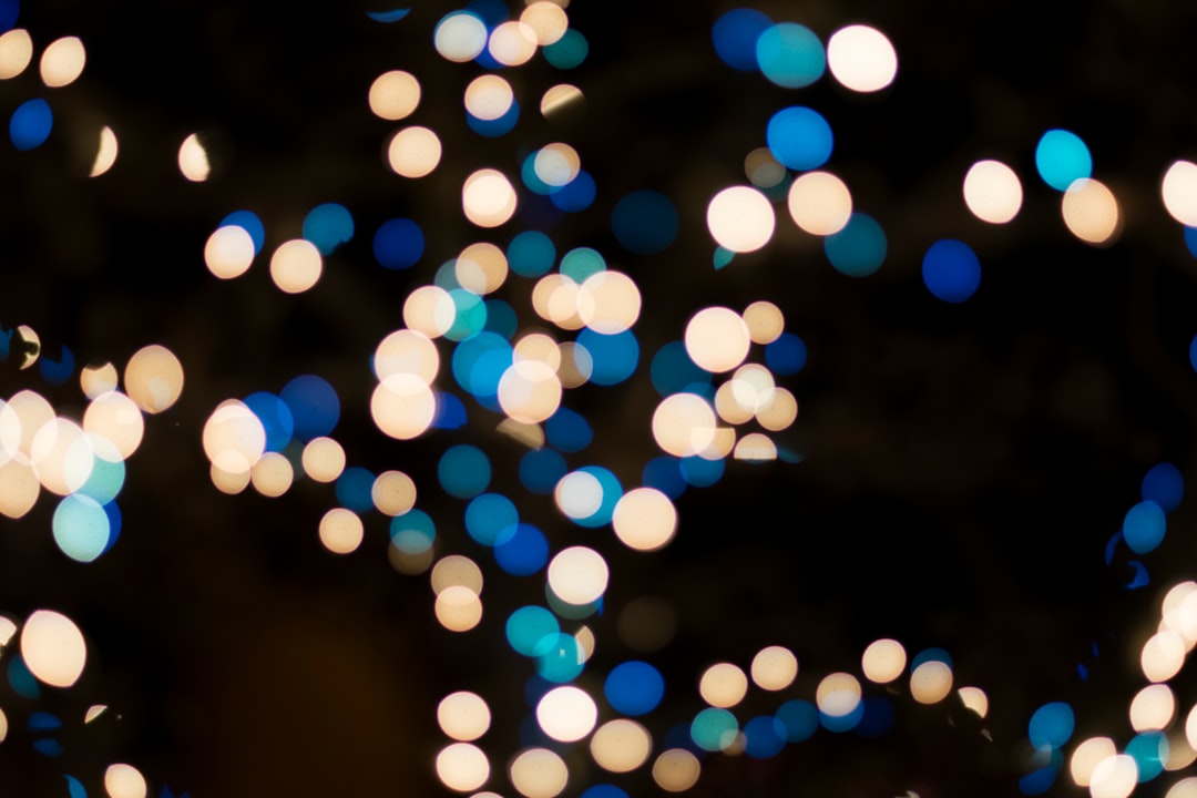 Visiting a local Christmas Lights festival I decided to try out the bokeh effect on the trees, bushes and houses covered in lights.