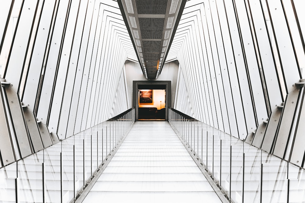 gray hallway