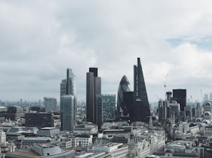 aerial view of building