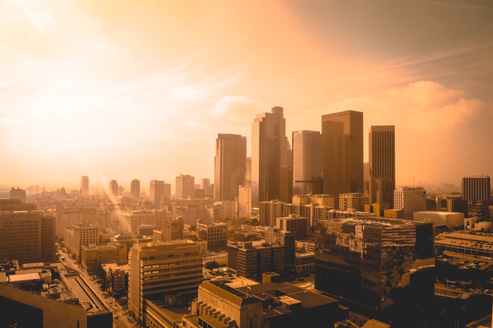 fotografia de paisagem de edifícios