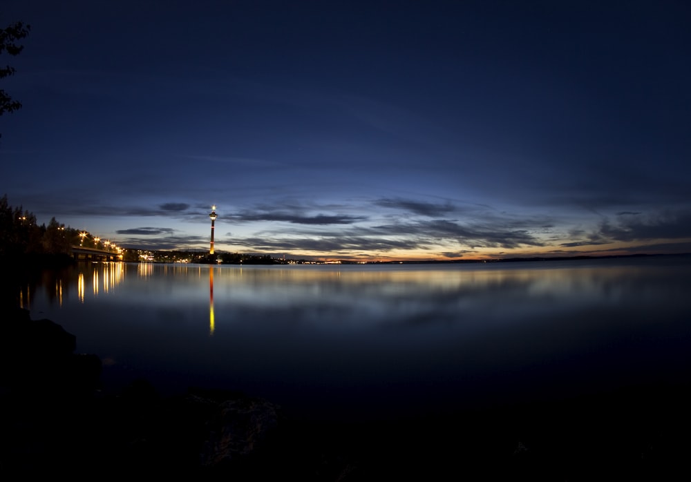 landscape photography of building