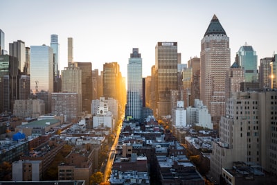 high rise buildings city scape photography cityscape google meet background