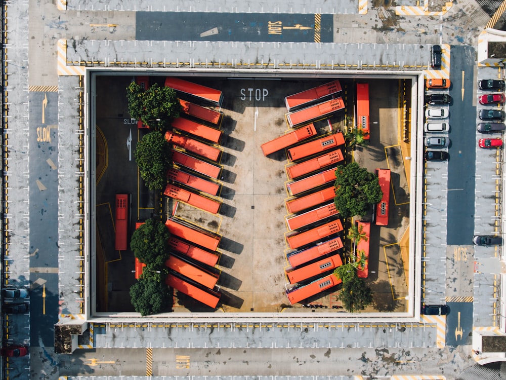 建物の航空写真