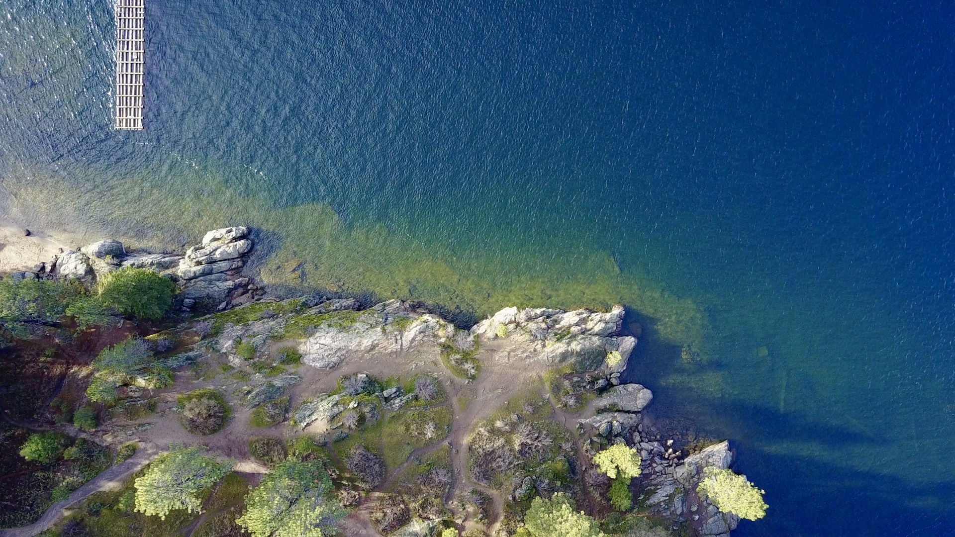 island and body of water