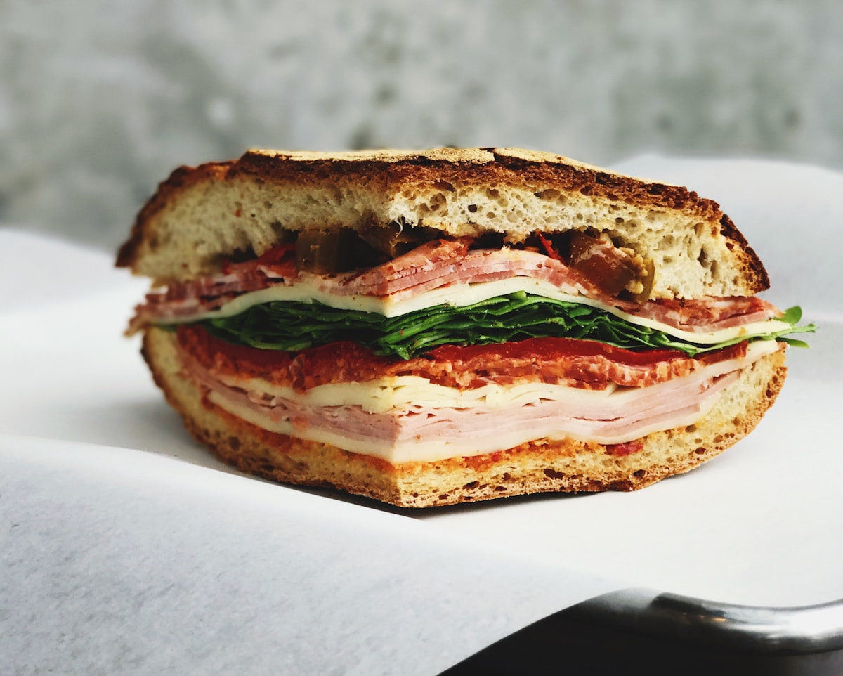 How do I make an Italian sub without deli meat for my pregnant wife?