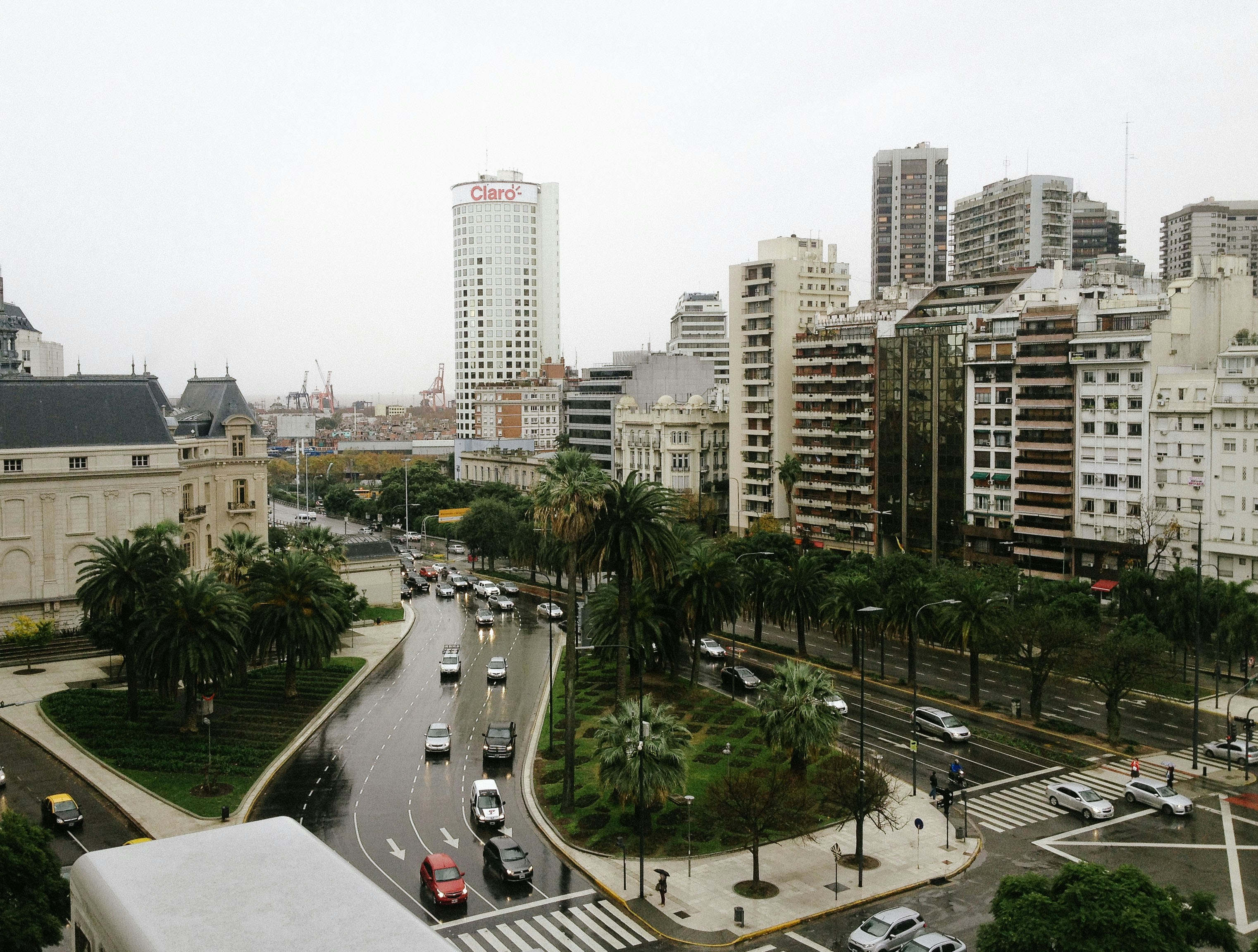 Rainy Day in Buenos Aires, Argentina
