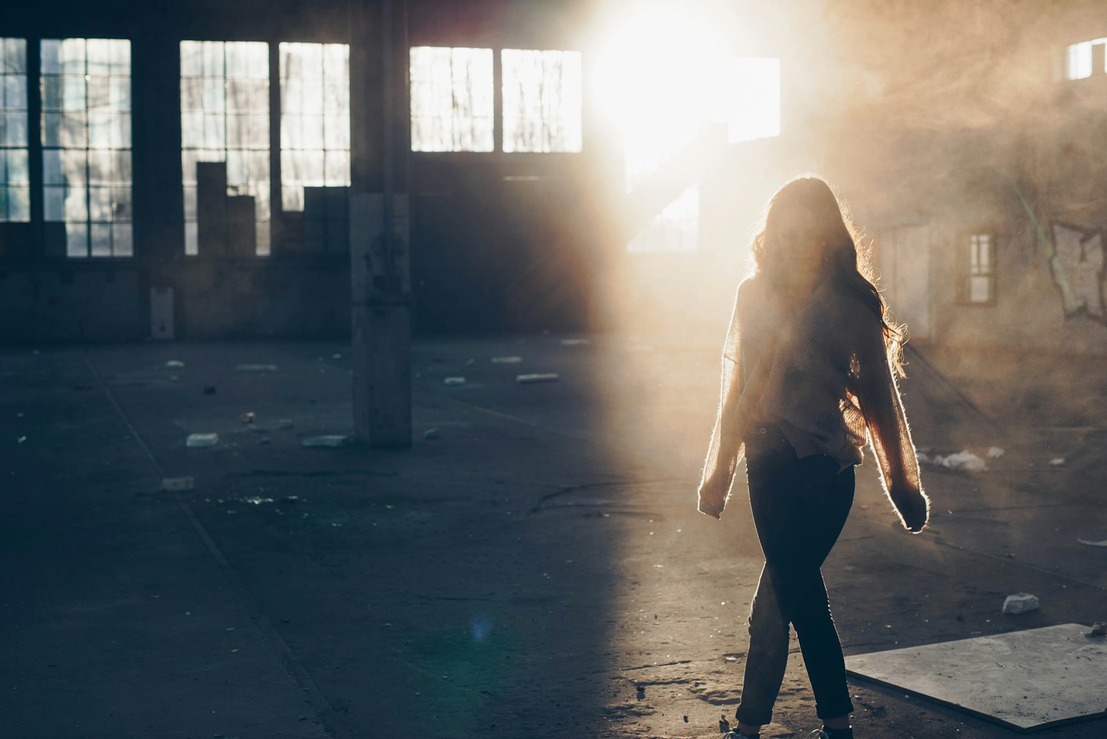 Sony a7S sample photo. Woman walking near the photography