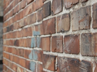 closeup photo of brown bricks