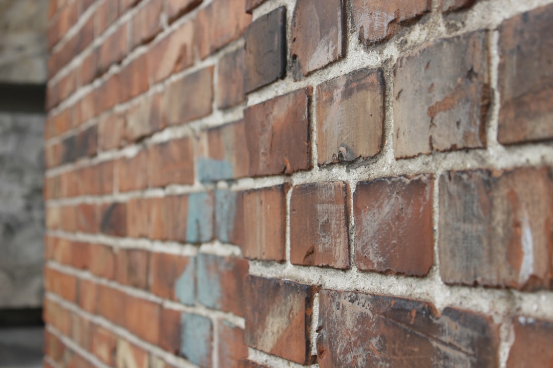 closeup photo of brown bricks