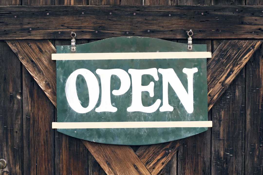 Realtor open house sign