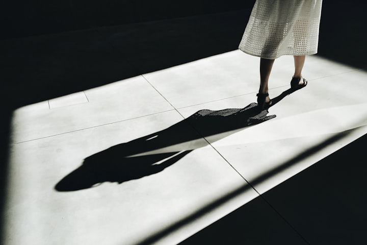 The lady in shadow 