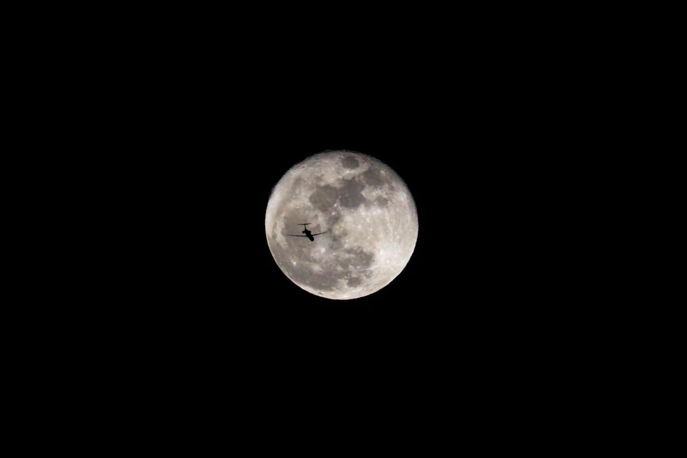 lua cheia durante a noite