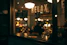 person sitting inside restaurant