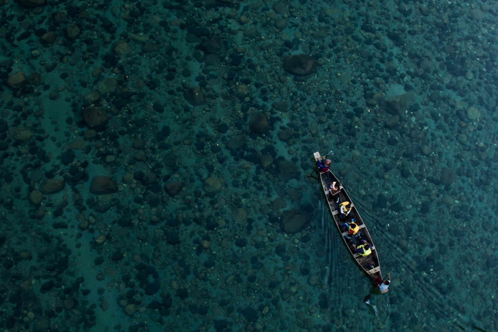 Canon EOS 60D + Canon EF 24-105mm F4L IS USM sample photo. Aerial photo of canoe photography