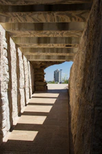 Outdoor pathway paved with sturdy, stylish concrete paver blocks under natural sunlight.