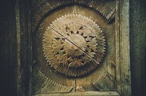 Elegant Laser-Cut Panel