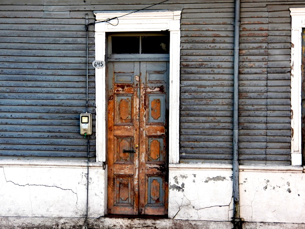 street photography of house