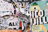closeup photo of torn papers